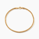 Bracelet Jany Maille Palmier Or Jaune - Bracelets mailles Femme | Marc Orian