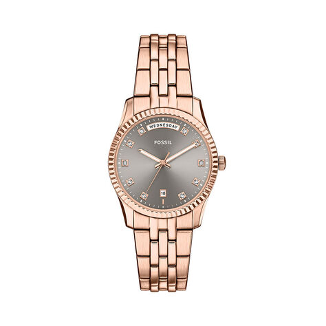 Montre Fossil Scarlette Gris - Montres &eacute;tanches Femme | Marc Orian