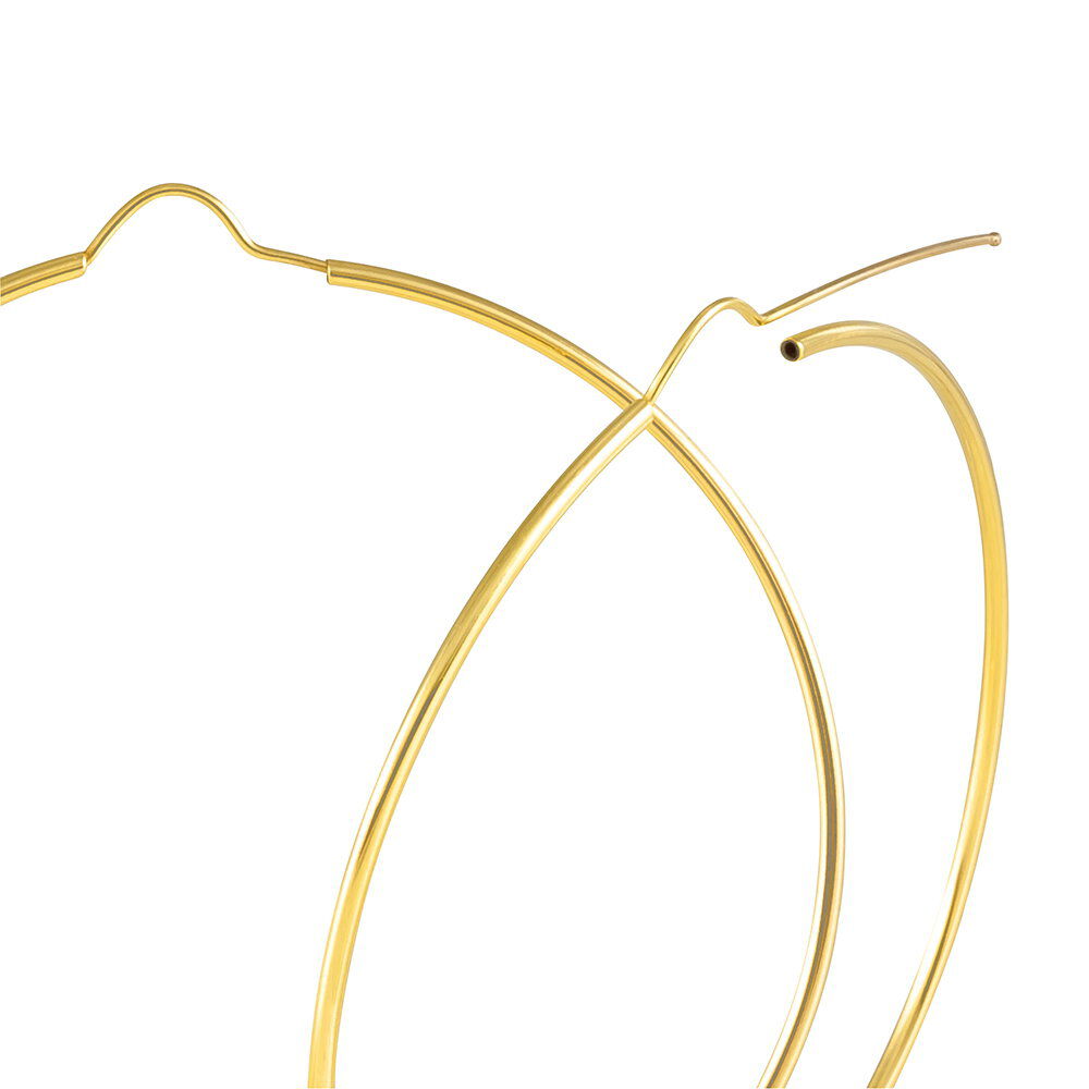 Créoles Dominae Or Jaune - Créoles Femme | Marc Orian