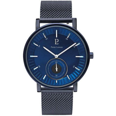 Montre Pierre Lannier Woofer Bleu - Montres étanches Homme | Marc Orian