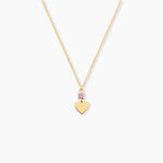 Collier Or Jaune Marie Lou Oxyde De Zirconium - Colliers avec pierres Enfant | Marc Orian