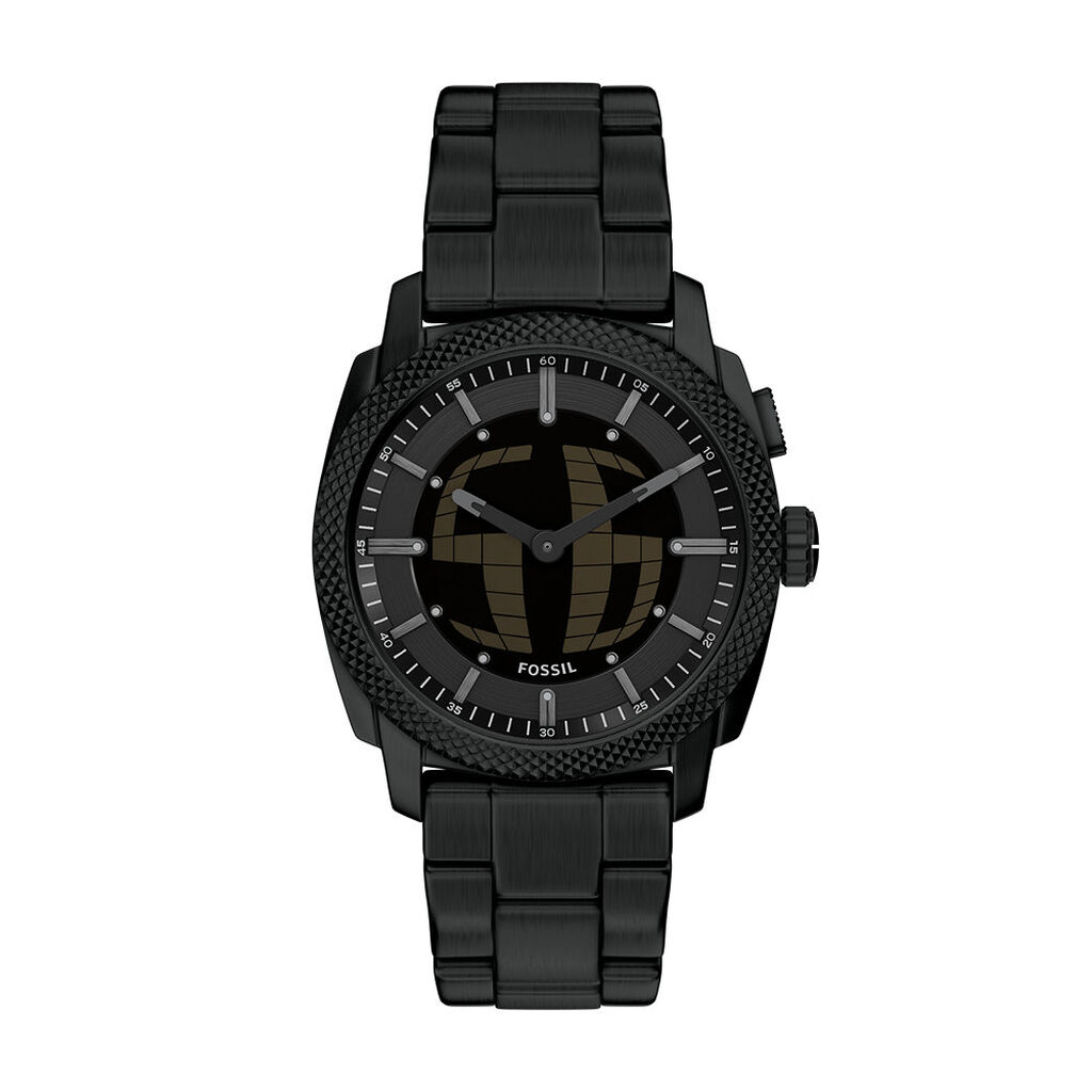 Montre Fossil Machine Big Tic Noir - Montres &eacute;tanches Homme | Marc Orian