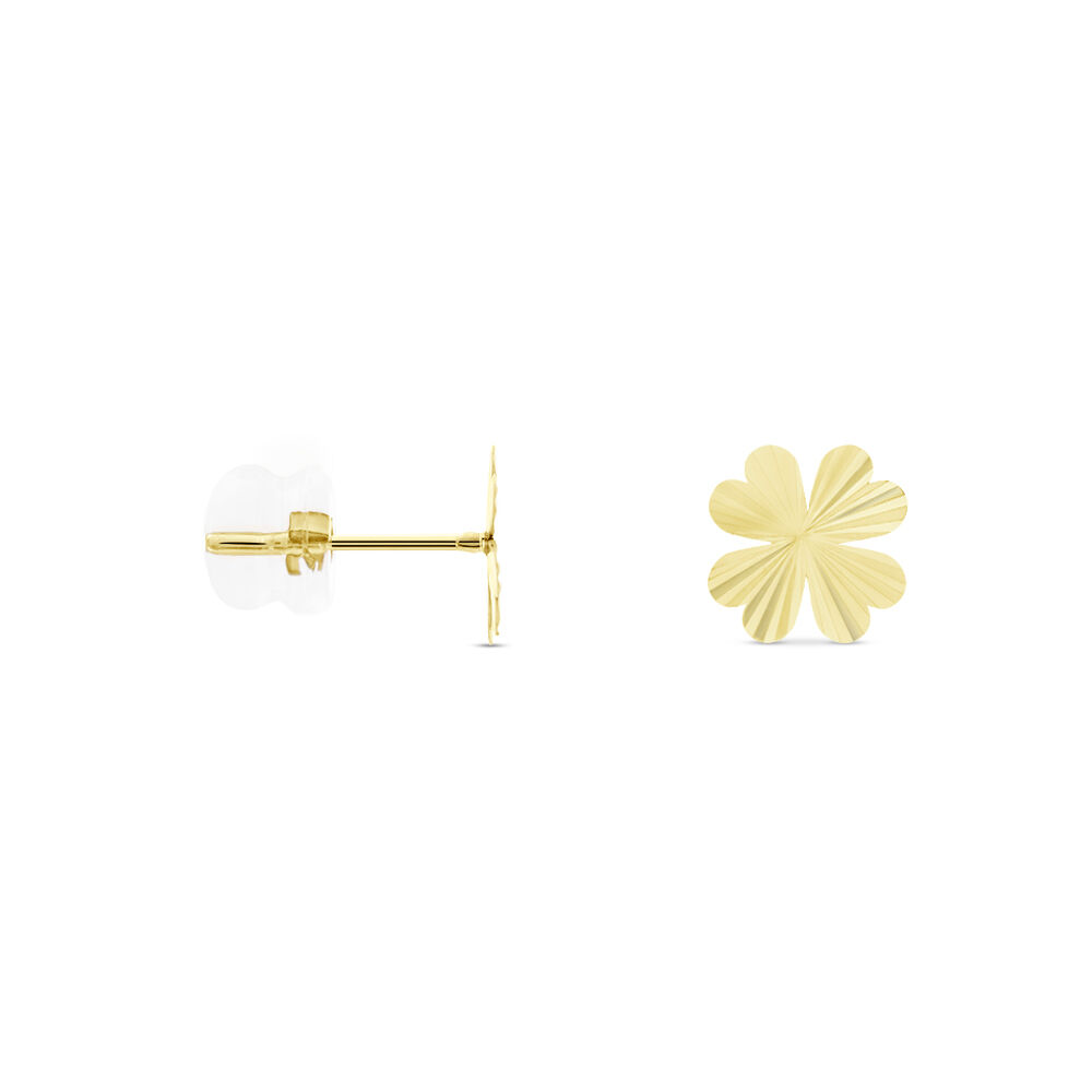 Boucles D'oreilles Puces Dag Or Jaune - Puces Femme | Marc Orian