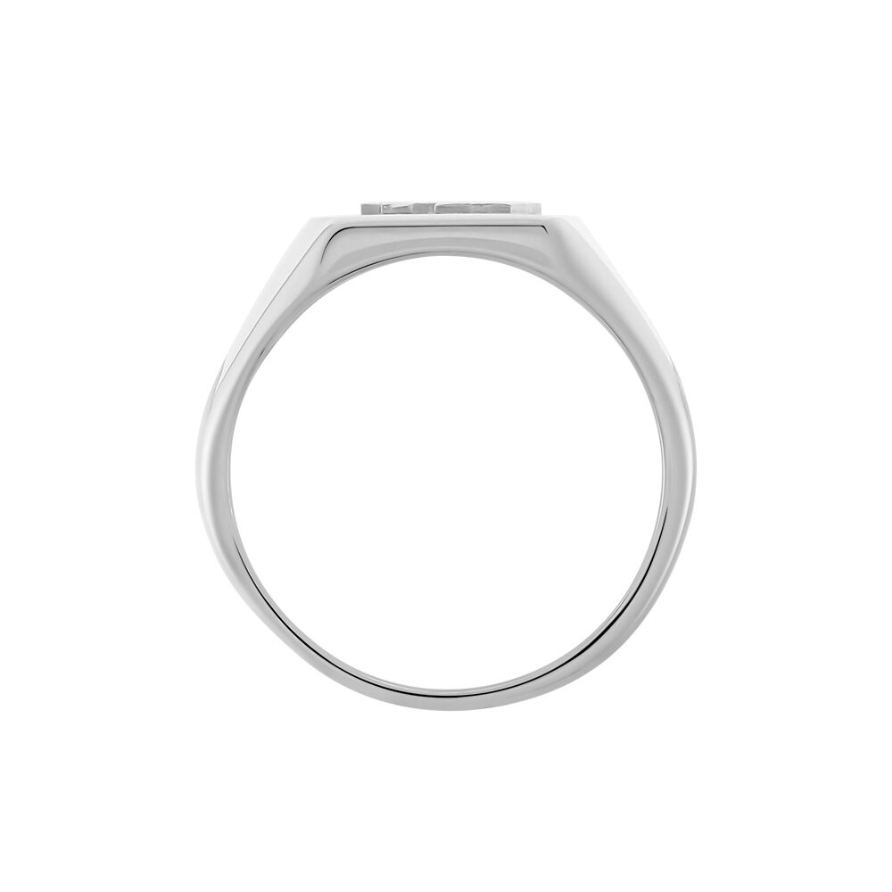 Chevaliere Argent Gringoire Carree - Chevalières Homme | Marc Orian