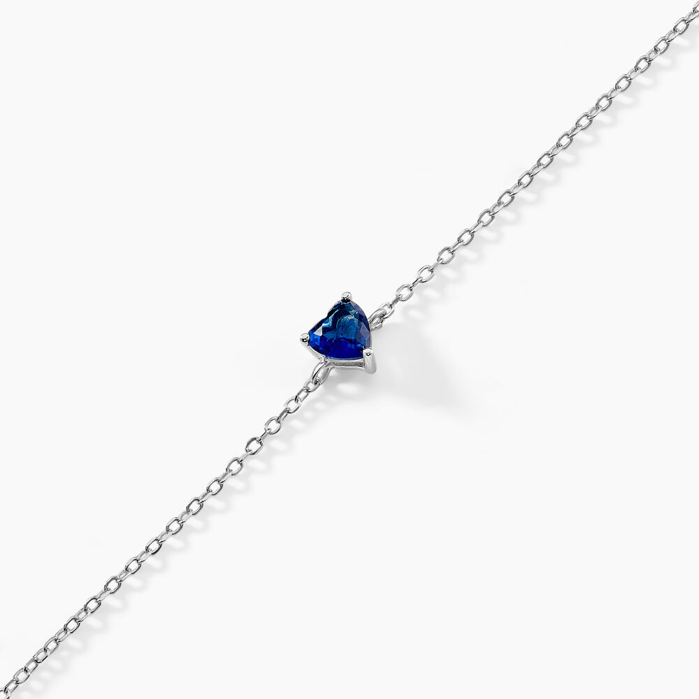 Bracelet Kelvyn Argent Blanc Oxyde - Bracelets chaînes Femme | Marc Orian