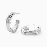 Cr&eacute;oles Ambrine Argent Blanc - Cr&eacute;oles Femme | Marc Orian