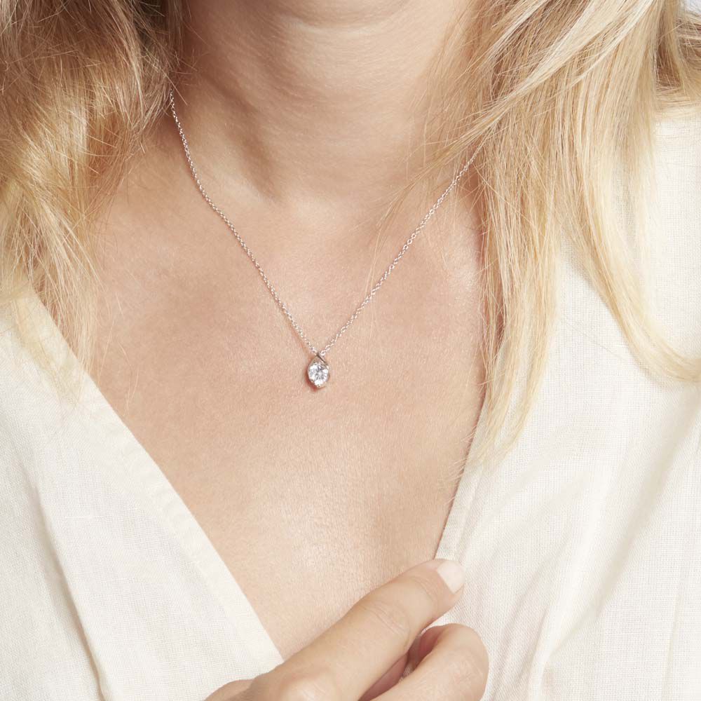 Collier Cleopatra Argent Blanc Oxyde De Zirconium - Colliers avec pierres Femme | Marc Orian