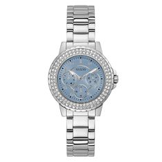 Montre Guess Crown Jewel Bleu - Montres Femme | Marc Orian