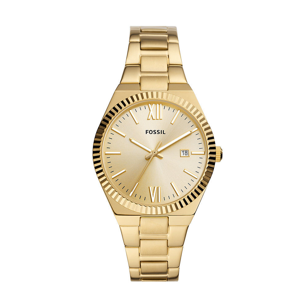 Montre Fossil Scarlettedor&eacute; - Montres &eacute;tanches Femme | Marc Orian