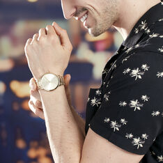 Montre Armani Exchange Doré Ax2707 - Montres classiques Homme | Marc Orian