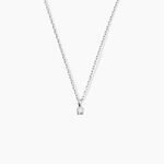 Pendentif One Or Blanc Diamant - Parures de mariage Femme | Marc Orian