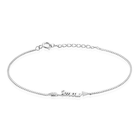 Bracelet Argent Ronky Oxydes De Zirconium - Bracelets chaînes Femme | Marc Orian