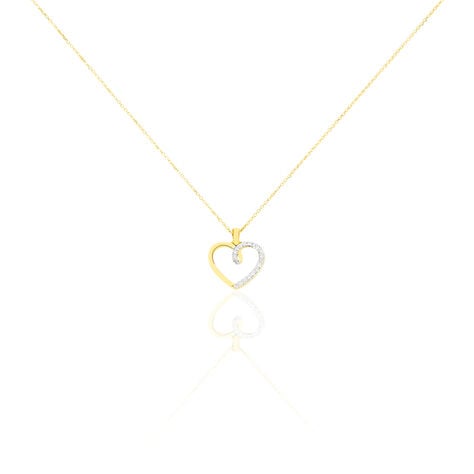 Collier Rhodia Or Jaune Diamant - Colliers avec pierres Femme | Marc Orian