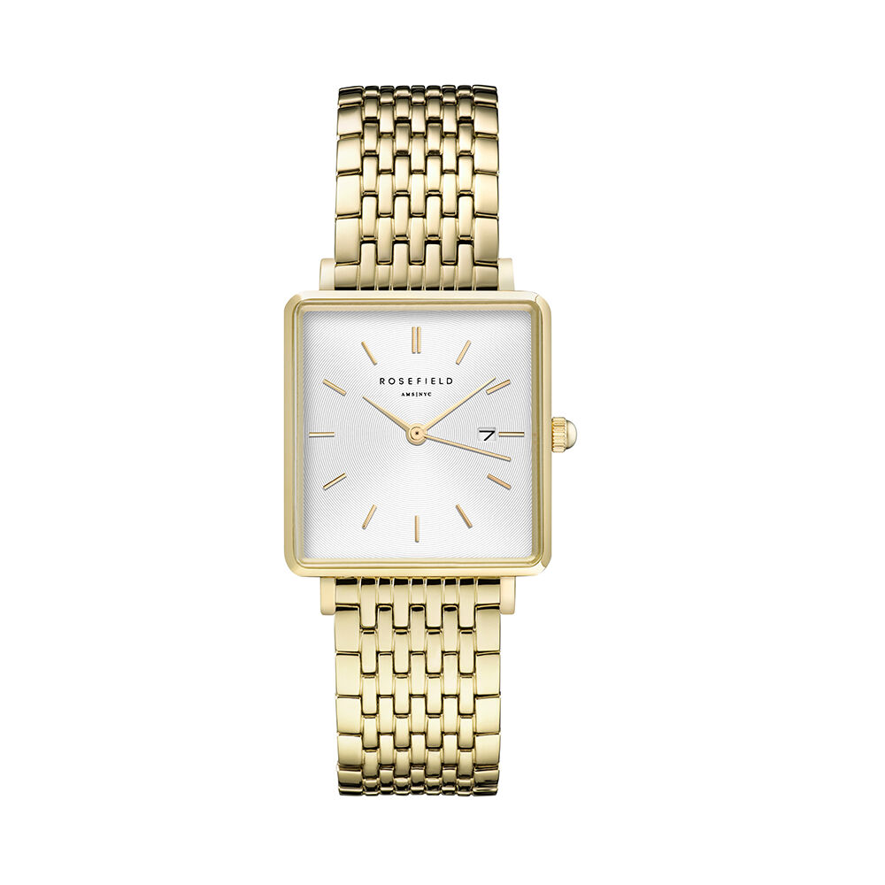Montre Rosefield The Boxy Blanc - Montres &eacute;tanches Femme | Marc Orian