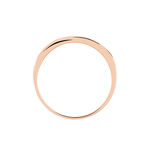 Bague Davila Or Rose Oxyde De Zirconium - Alliances duo Femme | Marc Orian