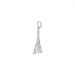 Pendentif Paco Argent Blanc - Pendentifs Famille | Marc Orian