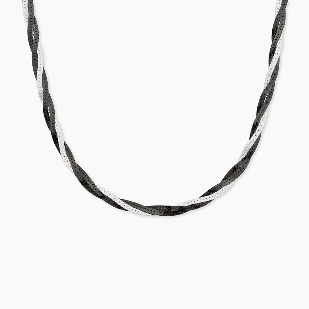 Collier Ehud Argent Bicolore - Chaines Femme | Marc Orian