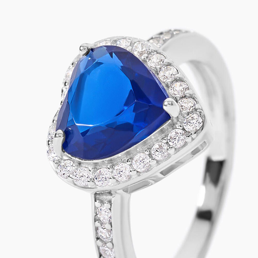 Bague Sphinx Argent Blanc Pierre Et Oxyde De Zirconium - Bijoux fantaisie Femme | Marc Orian