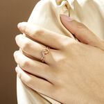 Bague Argent Rose Avalon Oxyde De Zirconium - Bijoux fantaisie Femme | Marc Orian