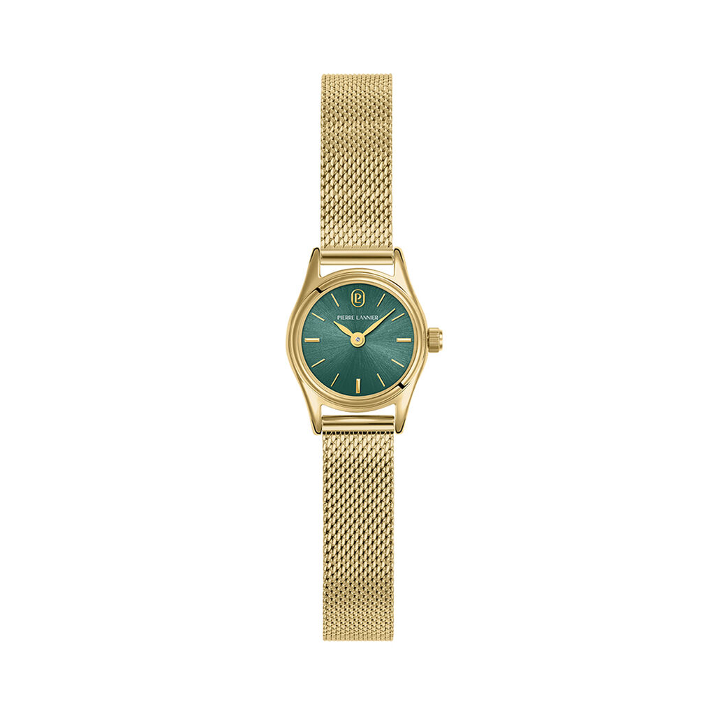 Montre Pierre Lannier Lannier Pya Vert - Montres &eacute;tanches Femme | Marc Orian