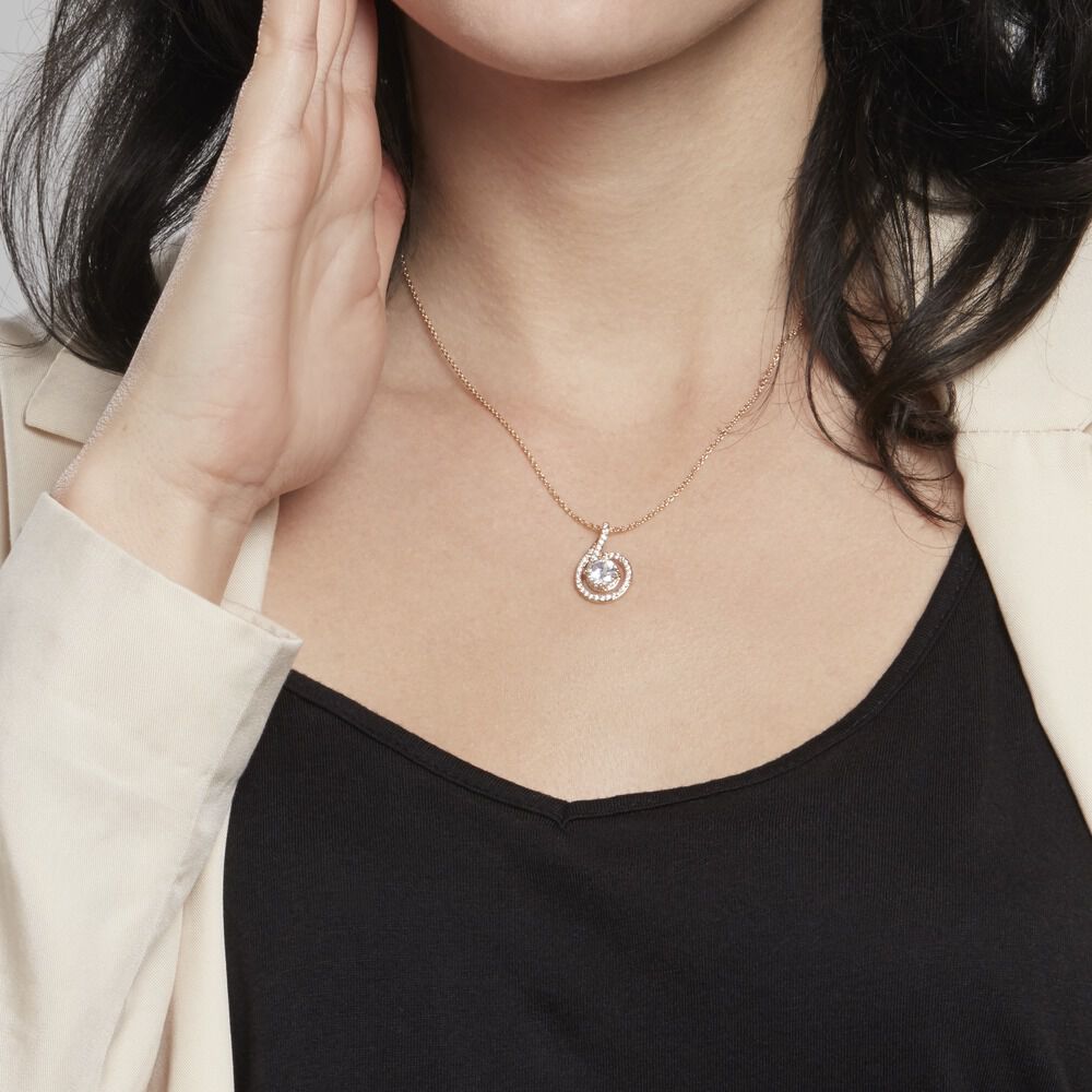 Collier Florentina Plaqué Or Jaune Oxyde De Zirconium - Colliers avec pierres Femme | Marc Orian