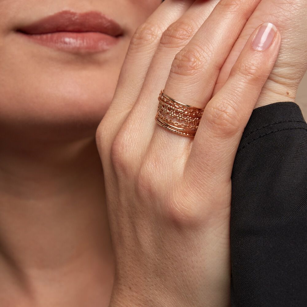 Bague Aristides Plaqué Or Jaune - Bagues dorées Femme | Marc Orian
