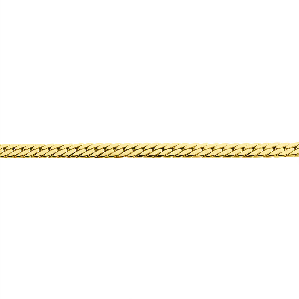 Bracelet Izel Maille Anglaise Or Jaune - Bracelets mailles Femme | Marc Orian