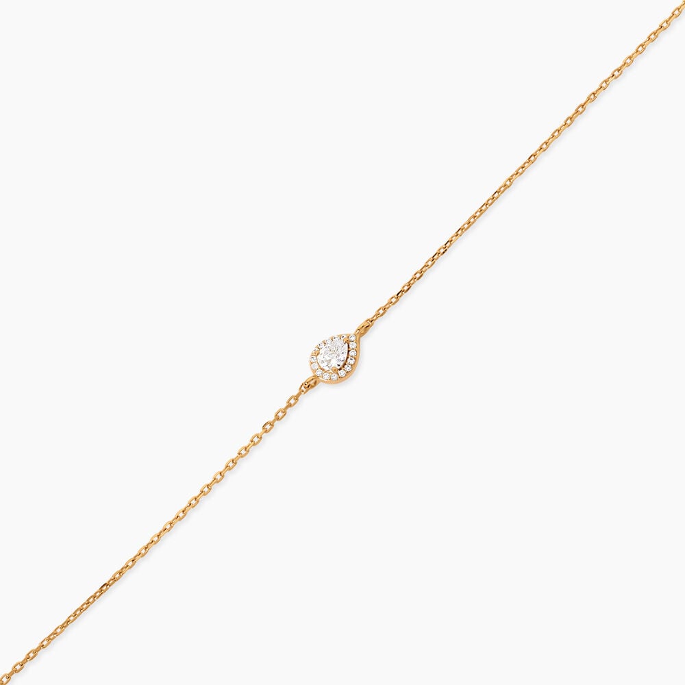 Bracelet Halima Plaqu&eacute; Or Jaune Oxyde De Zirconium - Bracelets fantaisie Femme | Marc Orian