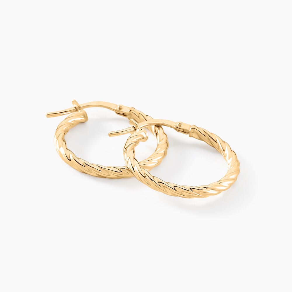 Créoles Bartimee Or Jaune - Créoles Femme | Marc Orian