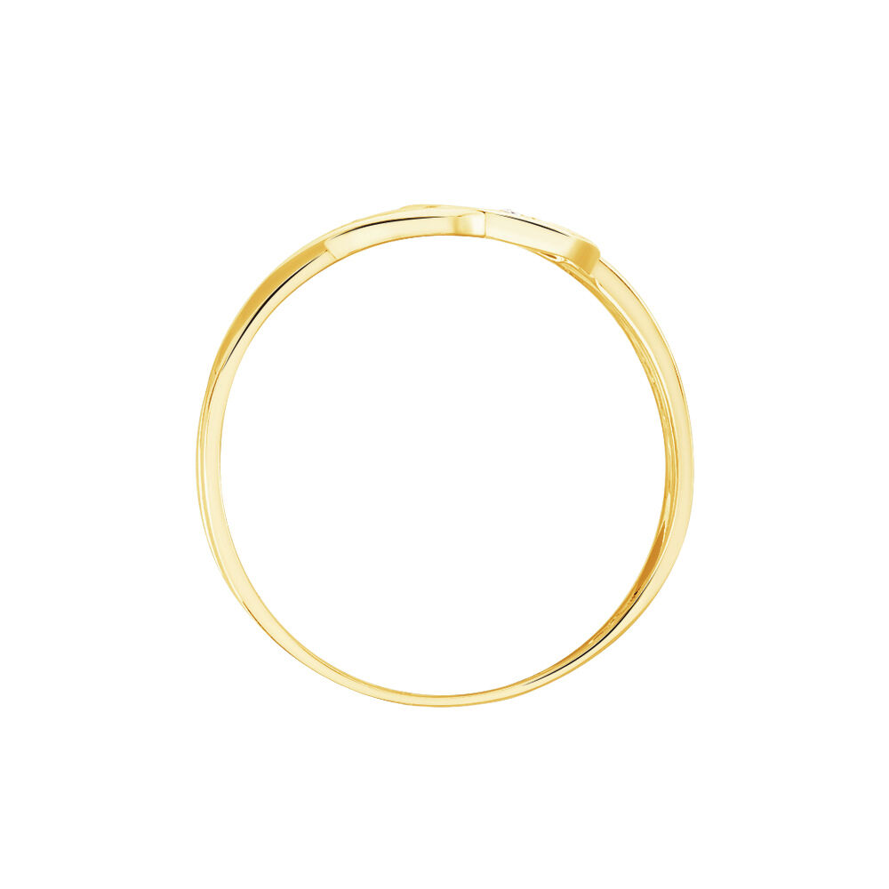 Bague Ainhoa Or Jaune Diamant - Parures de mariage Femme | Marc Orian