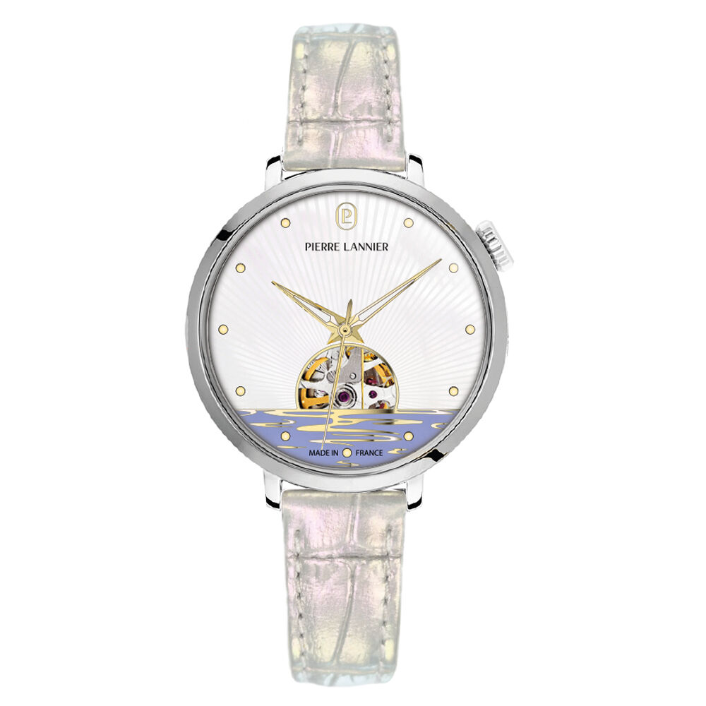 Montre Pierre Lannier Australe Nacre Blanche - Nouveautés Femme | Marc Orian
