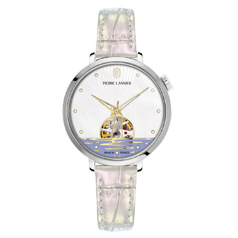 Montre Pierre Lannier Australe Nacre Blanche - Nouveautés Femme | Marc Orian
