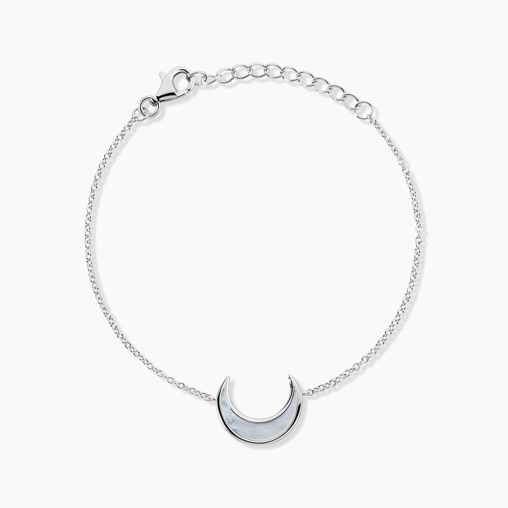 Bracelet Zea Argent Nacre - Bracelets fantaisie Femme | Marc Orian