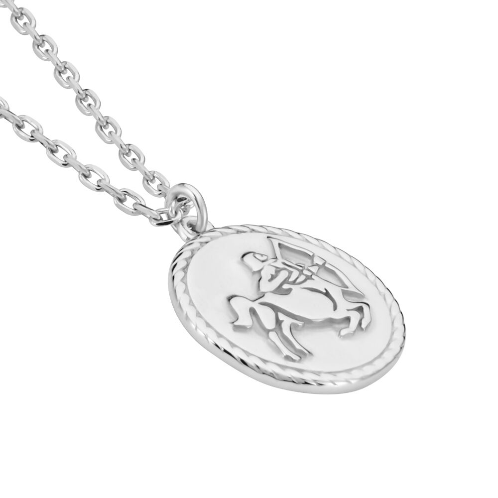 Collier Argent Blanc Lew - Colliers fantaisie Homme | Marc Orian