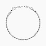 Bracelet Ambra Acier Blanc - Bracelets cha&icirc;nes Femme | Marc Orian