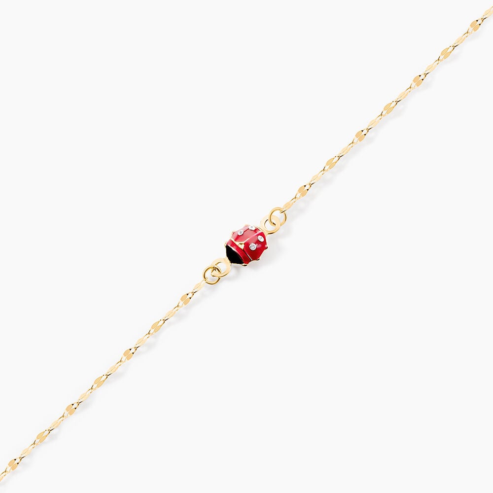 Bracelet Deena Or Jaune Oxyde De Zirconium - Bracelets cha&icirc;nes Enfant | Marc Orian