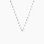 Collier Argent Lylwenn Oxydes De Zirconium - Colliers solitaires Femme | Marc Orian