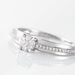 Bague Kate Or Blanc Diamant - Parures de mariage Femme | Marc Orian