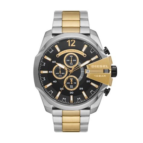 Montre Diesel Mega Chief Noir - Montres &eacute;tanches Homme | Marc Orian