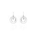 Boucles D'oreilles Pendantes Katy Argent Blanc - Pendantes Femme | Marc Orian