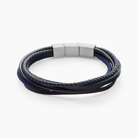 Bracelet Acier Blanc Romain - Bracelets cuir Homme | Marc Orian