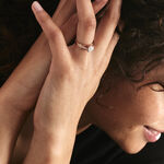 Bague Kate Or Rose Diamant - Parures de mariage Femme | Marc Orian