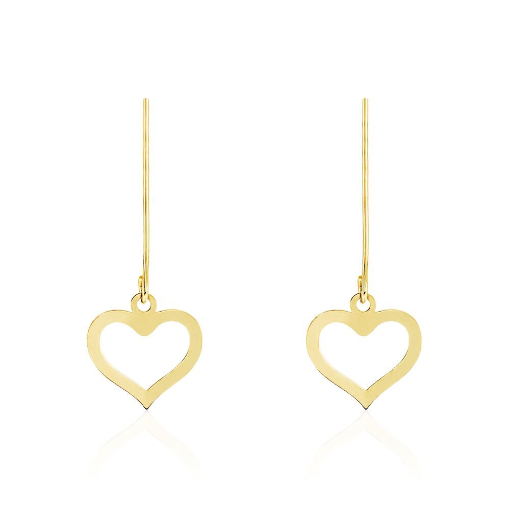 Boucles D'oreilles Pendantes Or Jaune - Pendantes Femme | Marc Orian