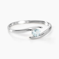 Bague Tiphaine Or Blanc Topaze - Bagues Femme | Marc Orian