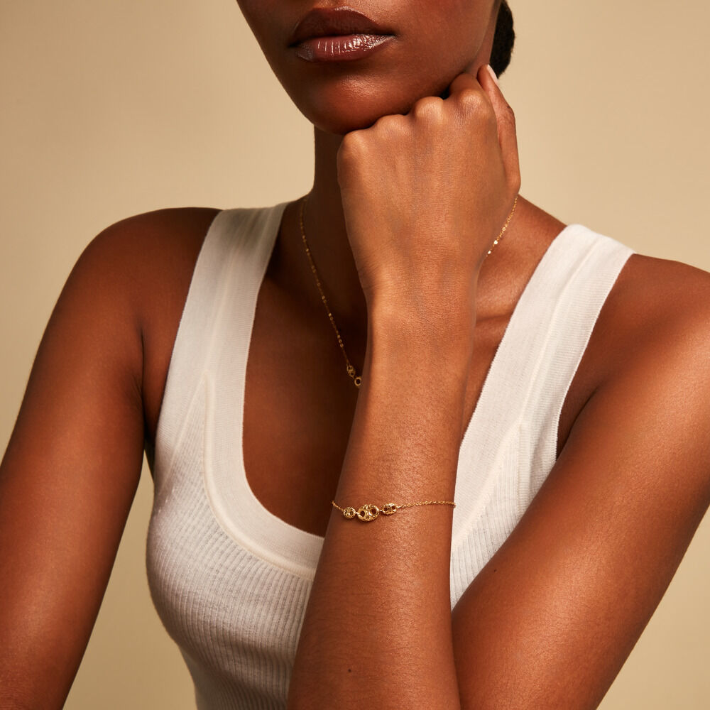 Bracelet Fechin Or Jaune - Bracelets cha&icirc;nes Femme | Marc Orian