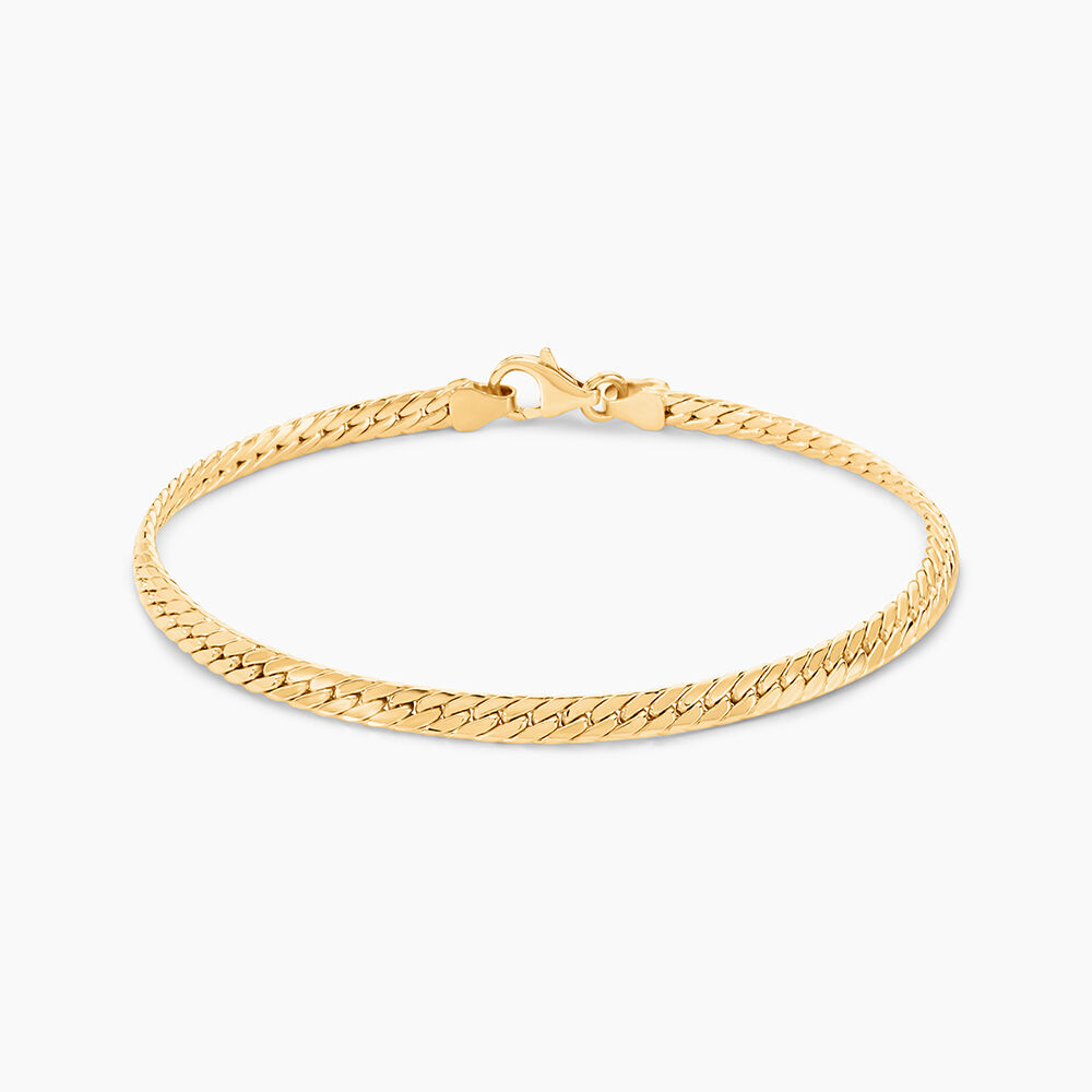 Bracelet Izel Maille Anglaise Or Jaune - Bracelets mailles Femme | Marc Orian
