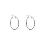 Cr&eacute;oles Esaias Acier Blanc - Cr&eacute;oles Femme | Marc Orian