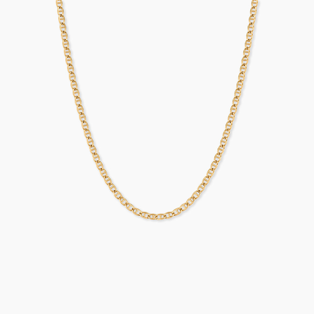 Collier Or Jaune Capucin Maille Marine - Chaines Femme | Marc Orian