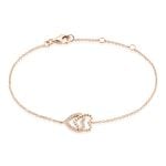 Bracelet Ottavia Argent Rose Oxyde De Zirconium - Bracelets fantaisie Femme | Marc Orian