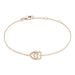 Bracelet Ottavia Argent Rose Oxyde De Zirconium - Bracelets chaînes Femme | Marc Orian